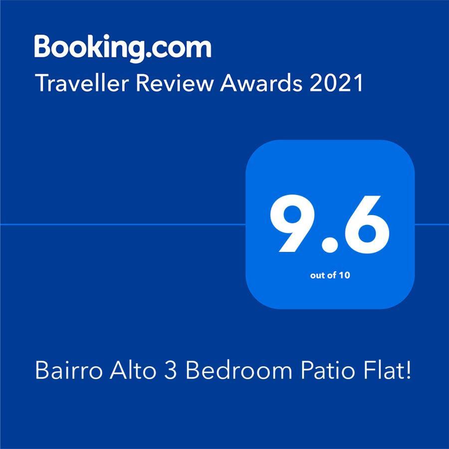 Bairro Alto 3 Bedroom Patio Flat! Lizbona Zewnętrze zdjęcie